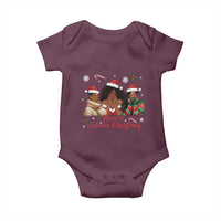 Have A Melanin Christmas Baby Onesie Black Girl Xmas Gift - Wonder Print Shop