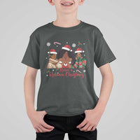 Have A Melanin Christmas T Shirt For Kid Black Girl Xmas Gift - Wonder Print Shop