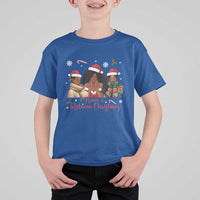 Have A Melanin Christmas T Shirt For Kid Black Girl Xmas Gift - Wonder Print Shop