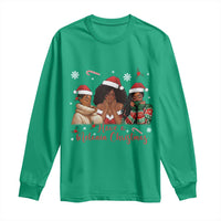 Have A Melanin Christmas Long Sleeve Shirt Black Girl Xmas Gift - Wonder Print Shop