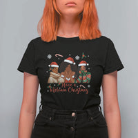 Have A Melanin Christmas T Shirt For Women Black Girl Xmas Gift - Wonder Print Shop