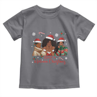 Have A Melanin Christmas Toddler T Shirt Black Girl Xmas Gift - Wonder Print Shop