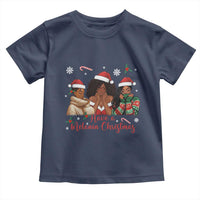 Have A Melanin Christmas Toddler T Shirt Black Girl Xmas Gift - Wonder Print Shop