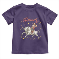 Funny Nutcracker Bull Riding Toddler T Shirt Howdy Western Christmas Holiday Gift - undefined