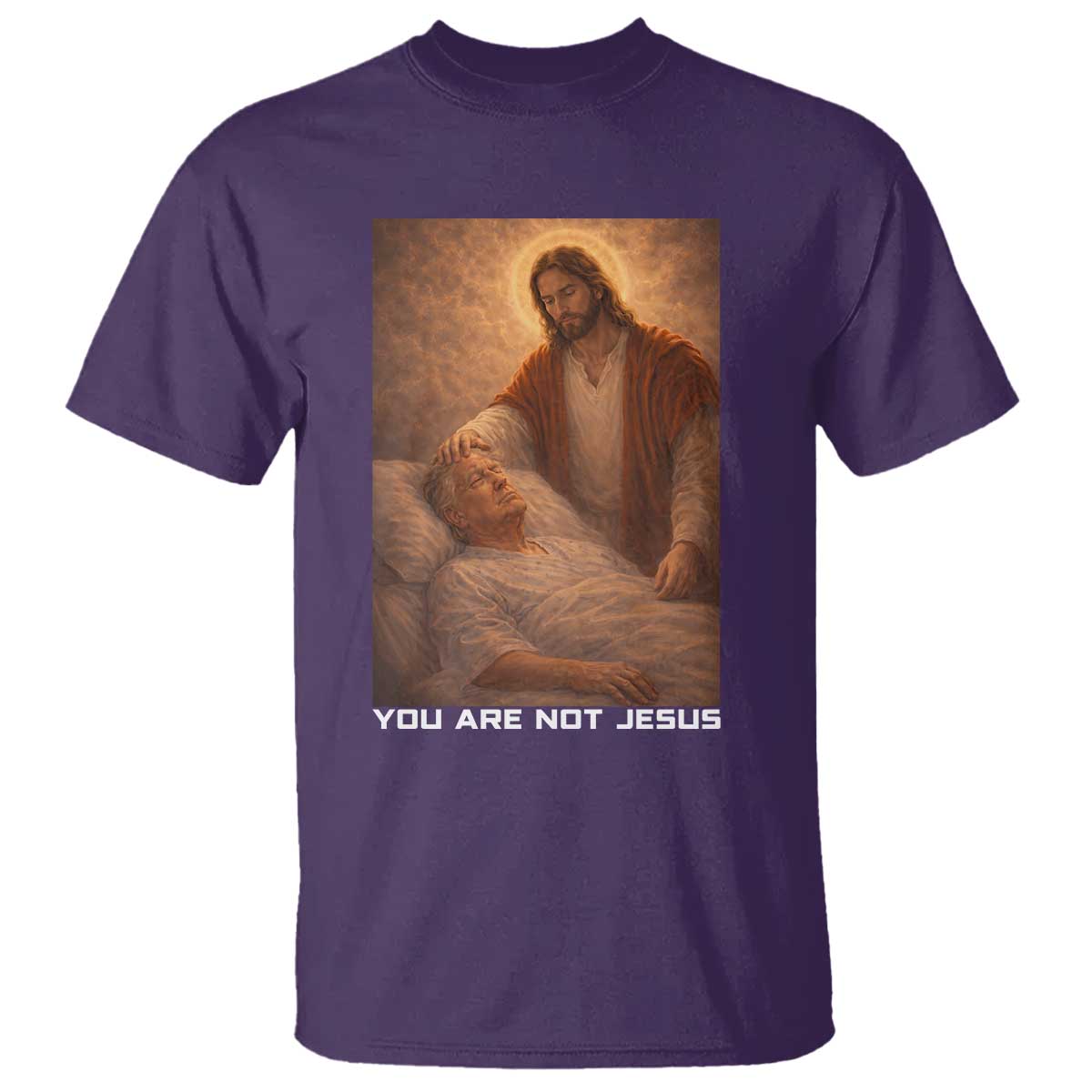 Funny Sarcastic Political Satire T Shirt You Are Not Jesus