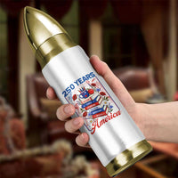 250 Years Of America American Teacher Graphic Bullet Tumbler Patriotic Educator Gift