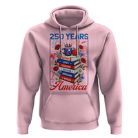 250 Years Of America American Teacher Graphic Hoodie Patriotic Educator Gift