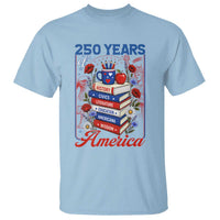 250 Years Of America American Teacher Graphic T Shirt Patriotic Educator Gift