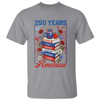 250 Years Of America American Teacher Graphic T Shirt Patriotic Educator Gift