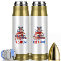 Funny Patriotic Book Lover Gift Bullet Tumbler Freadom