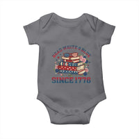 Funny Patriotic Book Lover Gift Baby Onesie Read White Blue Since 1776