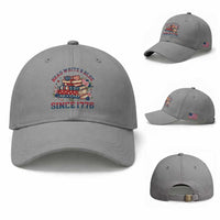 Funny Patriotic Book Lover Gift Baseball Cap Read White Blue Since 1776