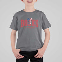 Patriotic Book Lover Gift T Shirt For Kid Books Are My Love Language