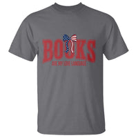 Patriotic Book Lover Gift T Shirt Books Are My Love Language