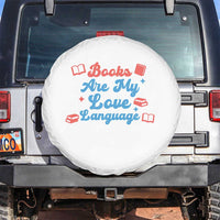 Books Are My Love Language Spare Tire Cover Bookish Patriot Gift