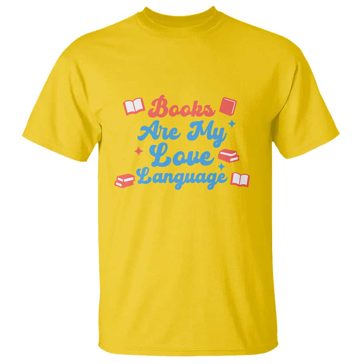 Books Are My Love Language T Shirt Bookish Patriot Gift