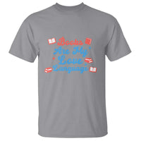Books Are My Love Language T Shirt Bookish Patriot Gift
