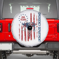 Patriotic ED Nurse Gift Spare Tire Cover 250 Years Of Emergency Department