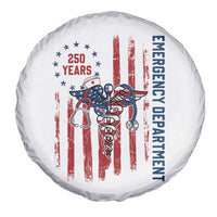 Patriotic ED Nurse Gift Spare Tire Cover 250 Years Of Emergency Department