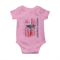 Patriotic ED Nurse Gift Baby Onesie 250 Years Of Emergency Department