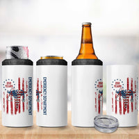 Patriotic ED Nurse Gift 4 in 1 Can Cooler Tumbler 250 Years Of Emergency Department