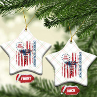 Patriotic ED Nurse Gift Ceramic Ornament 250 Years Of Emergency Department