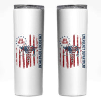 Patriotic ED Nurse Gift Skinny Tumbler 250 Years Of Emergency Department