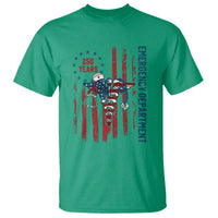 Patriotic ED Nurse Gift T Shirt 250 Years Of Emergency Department