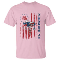Patriotic ED Nurse Gift T Shirt 250 Years Of Emergency Department