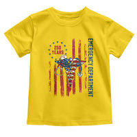 Patriotic ED Nurse Gift Toddler T Shirt 250 Years Of Emergency Department
