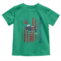 Patriotic ED Nurse Gift Toddler T Shirt 250 Years Of Emergency Department