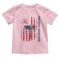 Patriotic ED Nurse Gift Toddler T Shirt 250 Years Of Emergency Department