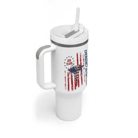 Patriotic ED Nurse Gift Tumbler With Handle 250 Years Of Emergency Department