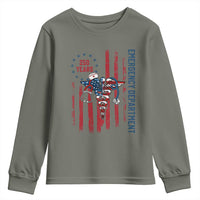 Patriotic ED Nurse Gift Youth Sweatshirt 250 Years Of Emergency Department