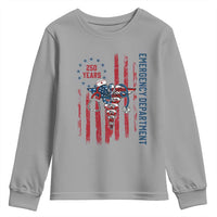 Patriotic ED Nurse Gift Youth Sweatshirt 250 Years Of Emergency Department