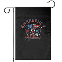 Patriotic Emergency Department Garden Flag USA 250th Anniversary Medical Gift