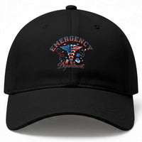 Patriotic Emergency Department Baseball Cap USA 250th Anniversary Medical Gift