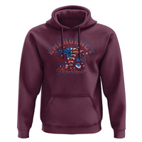 Patriotic Emergency Department Hoodie USA 250th Anniversary Medical Gift