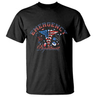 Patriotic Emergency Department T Shirt USA 250th Anniversary Medical Gift