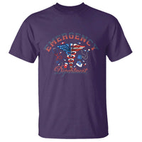 Patriotic Emergency Department T Shirt USA 250th Anniversary Medical Gift