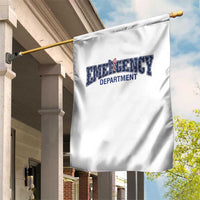 Patriotic ER Nurse Gift Garden Flag America 250th Anniversary