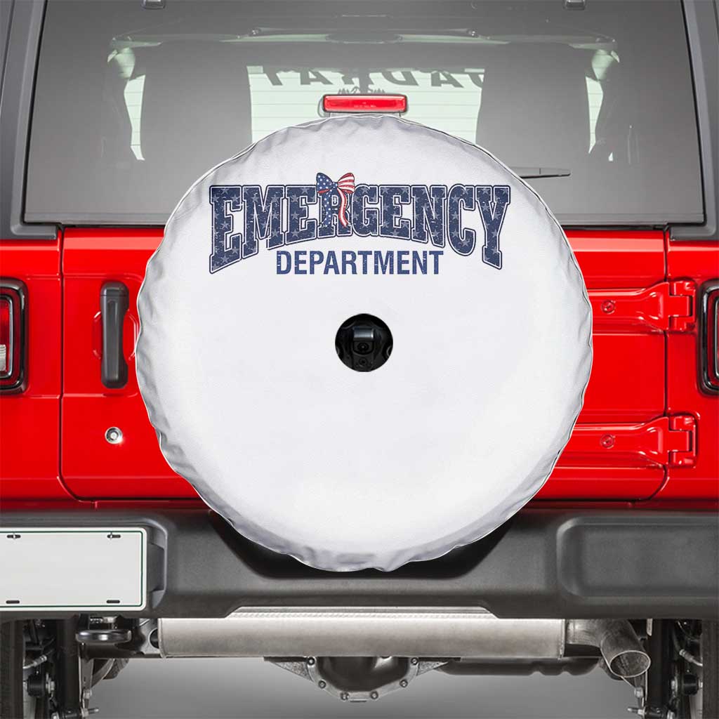 Patriotic ER Nurse Gift Spare Tire Cover America 250th Anniversary
