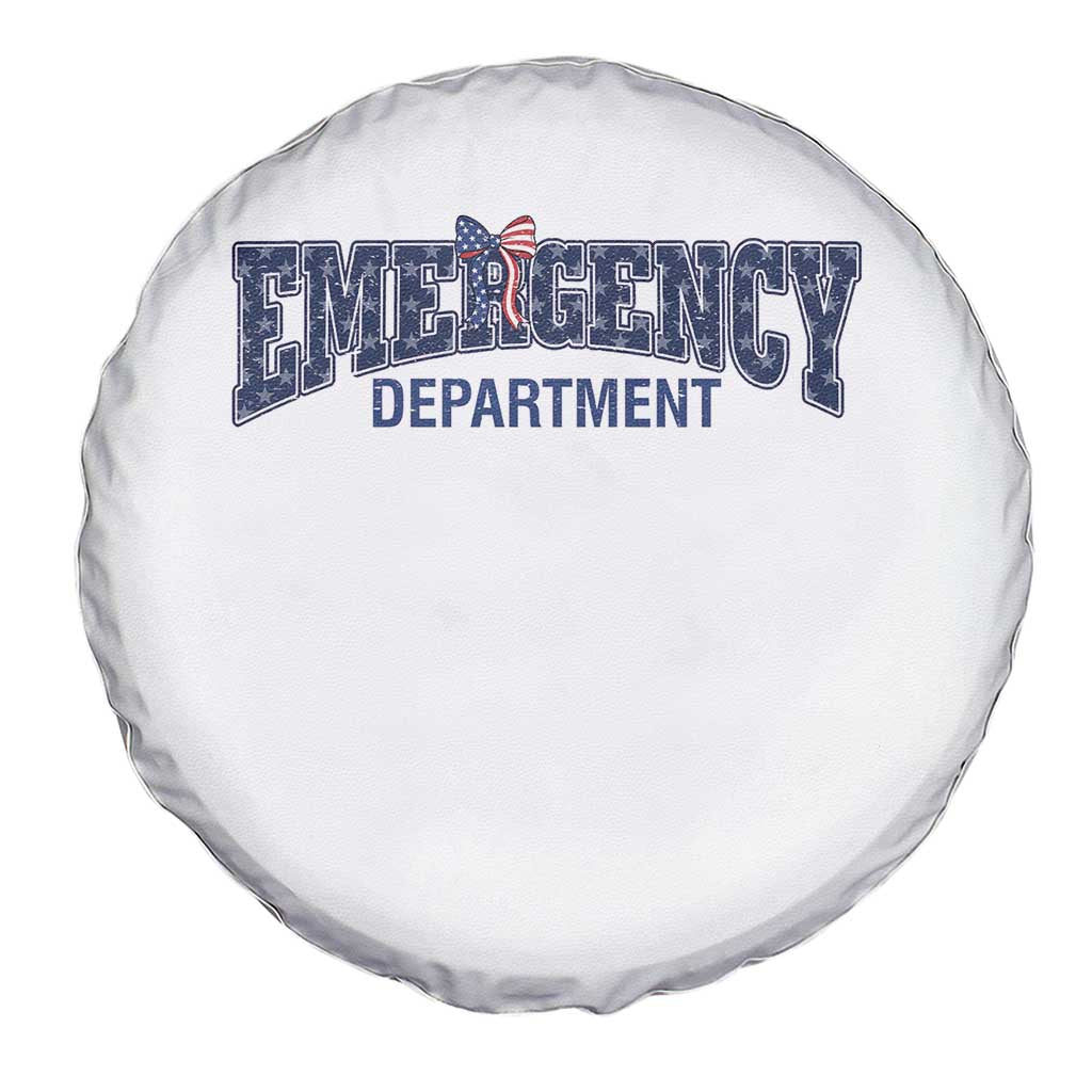 Patriotic ER Nurse Gift Spare Tire Cover America 250th Anniversary