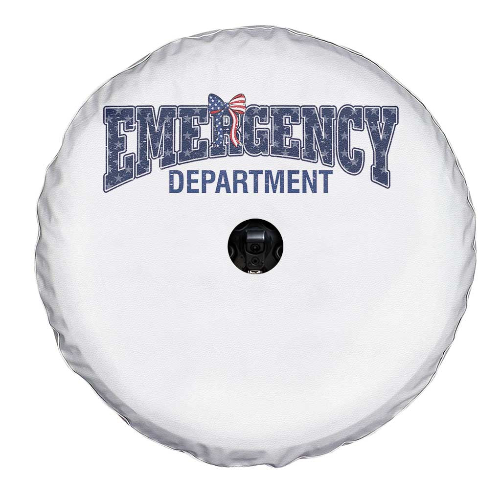 Patriotic ER Nurse Gift Spare Tire Cover America 250th Anniversary