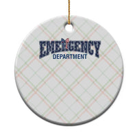 Patriotic ER Nurse Gift Ceramic Ornament America 250th Anniversary