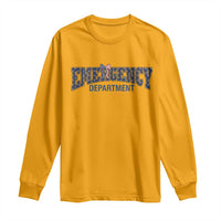 Patriotic ER Nurse Gift Long Sleeve Shirt America 250th Anniversary
