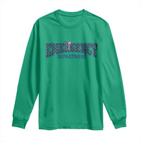 Patriotic ER Nurse Gift Long Sleeve Shirt America 250th Anniversary