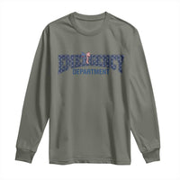 Patriotic ER Nurse Gift Long Sleeve Shirt America 250th Anniversary
