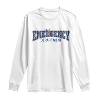 Patriotic ER Nurse Gift Long Sleeve Shirt America 250th Anniversary