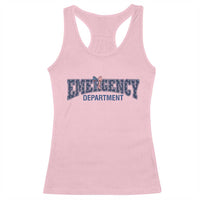 Patriotic ER Nurse Gift Racerback Tank Top America 250th Anniversary